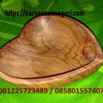 WOODEN BOWL HEART